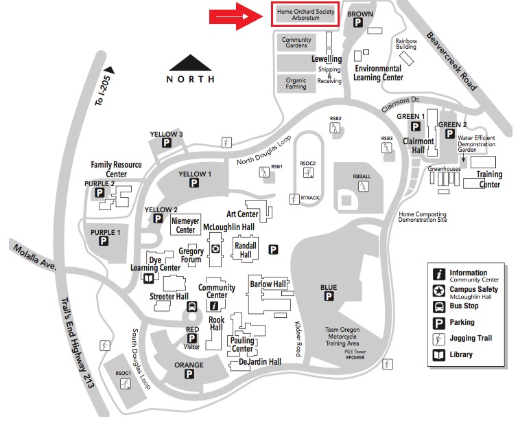 Clackamas Campus Map Home Orchard Society